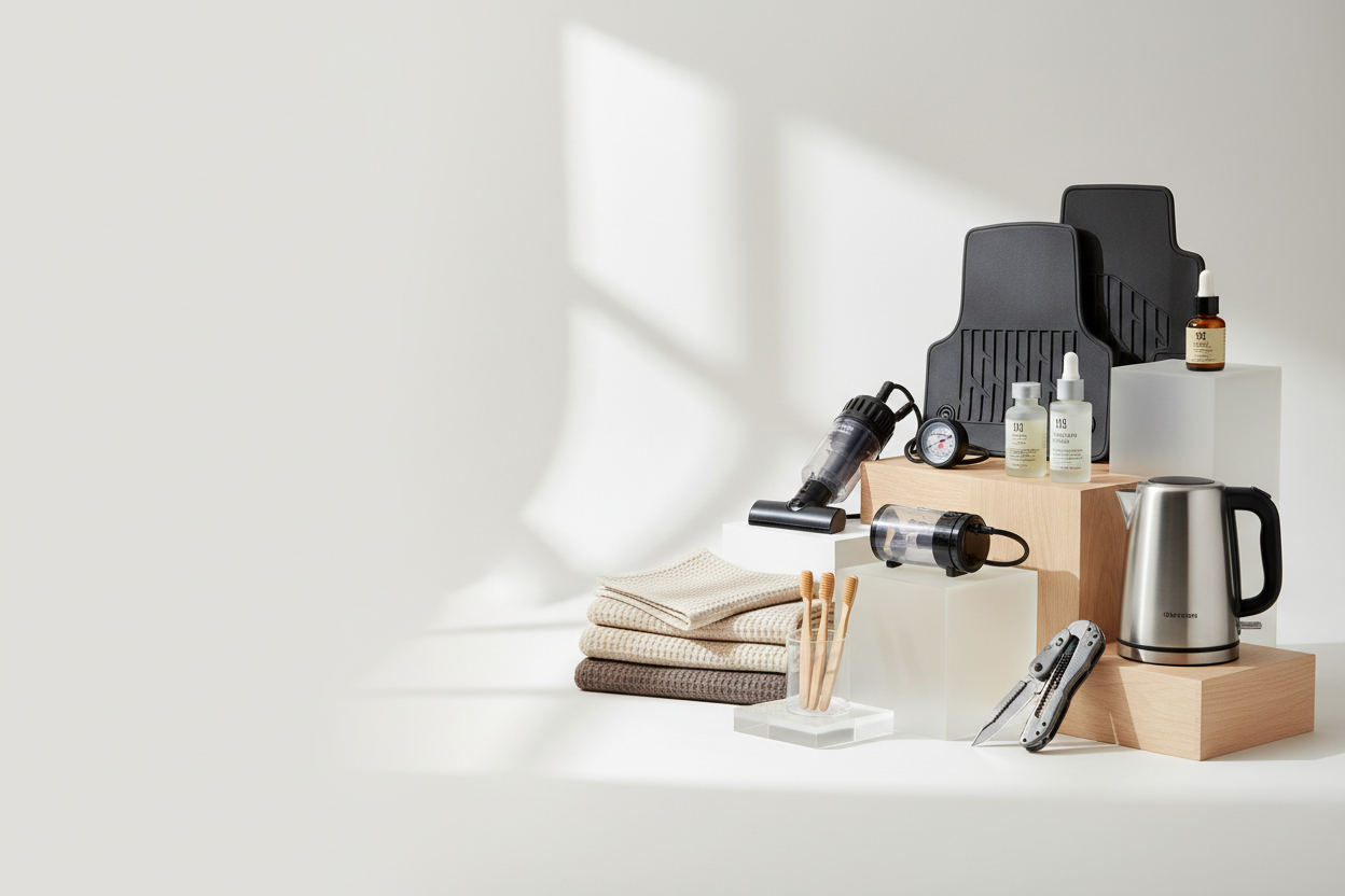 Premium E-commerce Homepage Hero Image